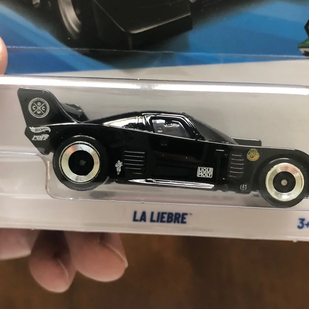 Mattel Hot Wheels Black LA Liebre Car